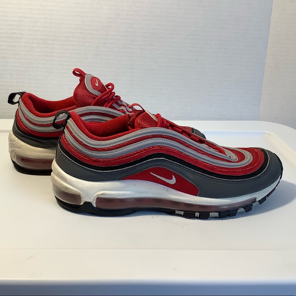 Nike Air Max 97 Grey Red Size 6.5